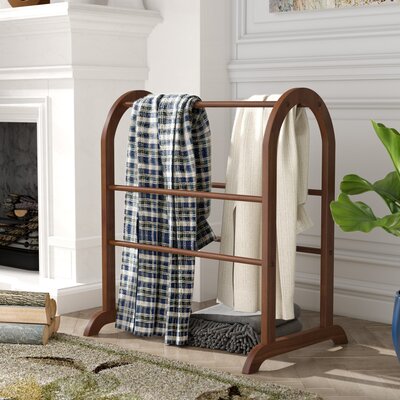 Wooden Quilt Rack | Wayfair